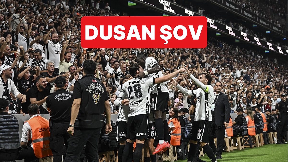 Beşiktaş, Evinde Çorum FK'ya Karşı Dusan Vlahovic'in Gol Şovuyla Farklı Kazandı