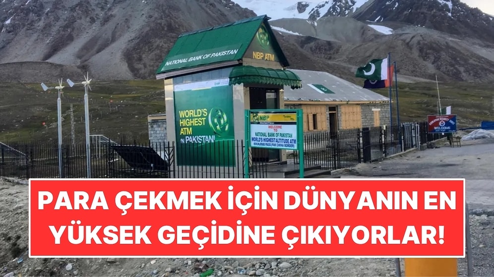 Para Çekmek İçin Dünyanın En Yüksek Geçidine Çıkıyorlar: 4 Bin 693 Metreye Yüksekte