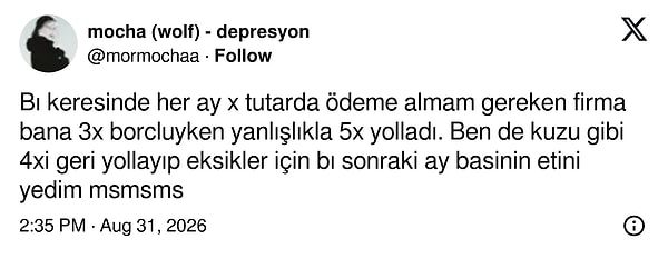 Bari borcunu alsaydın...👇