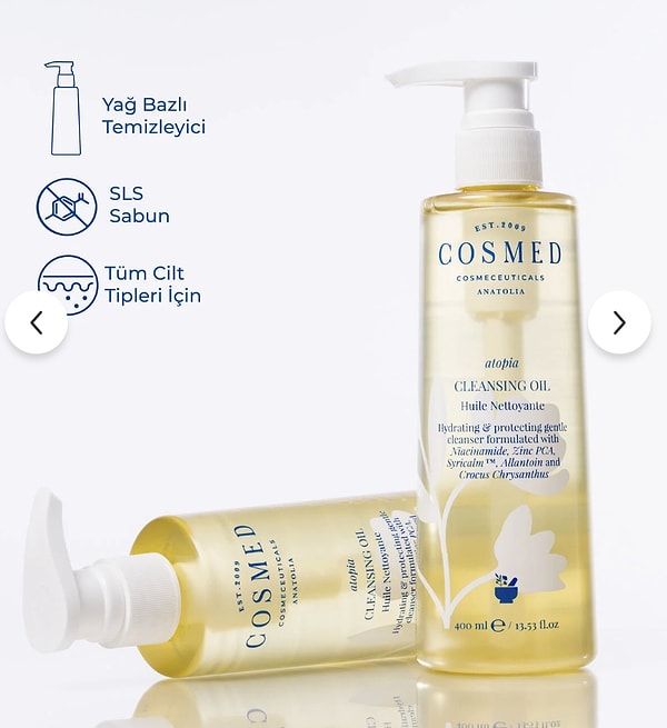 Cosmed dermokozmetik bakım ürünlerinde 2. ürüne %40 ve 1.200 TL'ye 200 TL sepet indirimi!