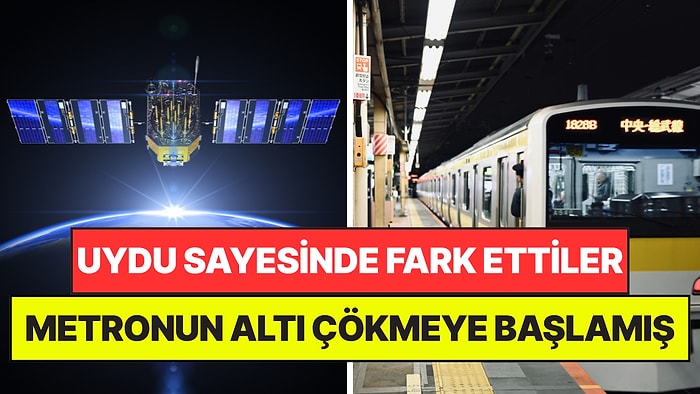 Uydudan Tesadüfen Fark Edildi: Ülkelerindeki En Büyük Metro Hattı Çökmeye Başlamış
