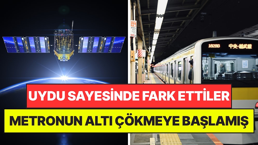 Uydudan Tesadüfen Fark Edildi: Ülkelerindeki En Büyük Metro Hattı Çökmeye Başlamış