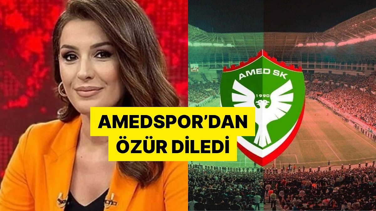 Sözcü TV Spikeri Serap Belovacıklı Canlı Yayında Amedspor'dan Özür Diledi