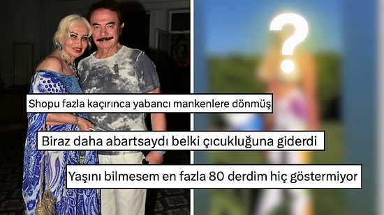 82 Yaşındaki Sevim Emre Bikinili Pozuyla Photoshop'un Dozunu Yine Kaçırdı