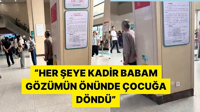 Hastanede Yaşlı Babasına Kendisini Beklemesini Söyleyen Çinli Kullanıcı Milyonları Duygulandırdı