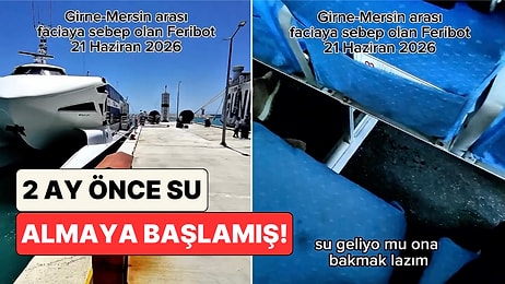Bir Vatandaş Girne'de Faciaya Sebep Olan Feribot ile 2 Ay Önce Yaptıkları Yolculuğu Paylaştı