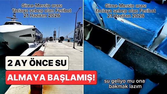 Bir Vatandaş Girne'de Faciaya Sebep Olan Feribot ile 2 Ay Önce Yaptıkları Yolculuğu Paylaştı
