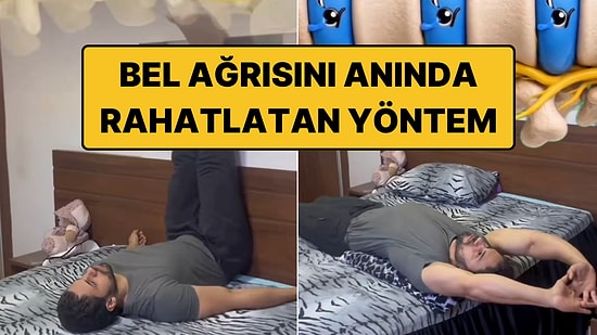 Japon Omurga Uzmanının Bel Ağrısı İçin Gösterdiği Yöntem Tüm Dünyada Viral Oldu