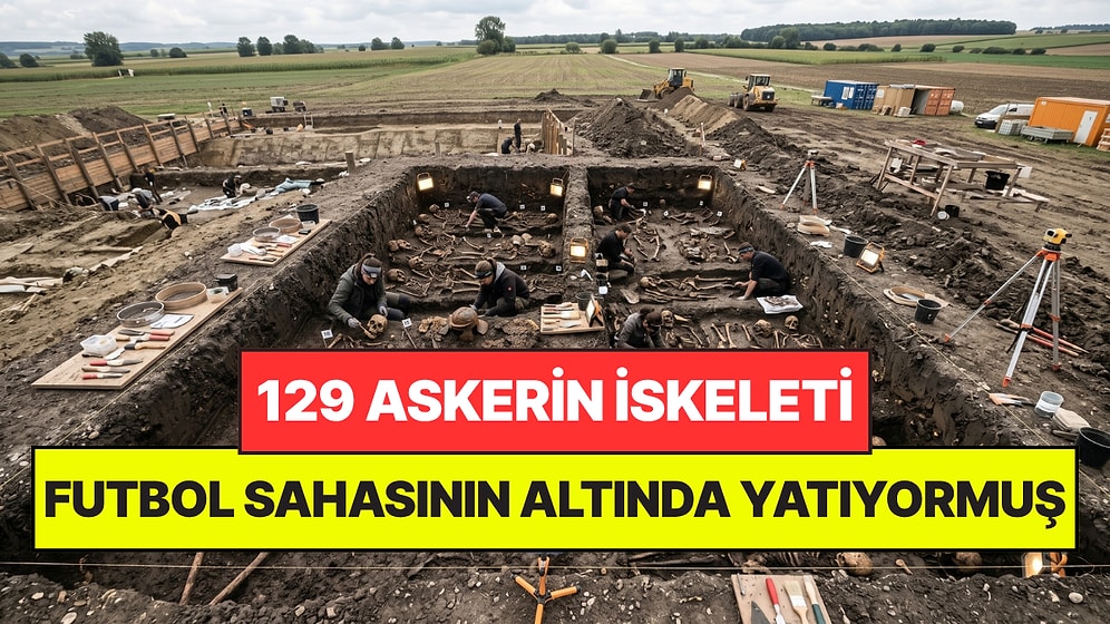 Futbol Sahasının Yenilerken Kazara Keşfettiler: Çimlerin Altından 129 Askerin İskeleti Yatıyormuş