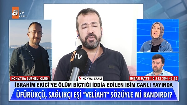 Fakat olayın en ciddi kısmı İbrahim Ekici'nin ölümüydü. Ailenin iddiaları ve ölüm sabahına ilişkin anlatılanlar, dosyanın seyrini tamamen değiştirdi.