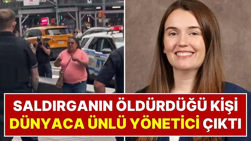 Polise Meydan Okuyan Saldırgan, Bank of America Yöneticisini Times Square'de Öldürdü