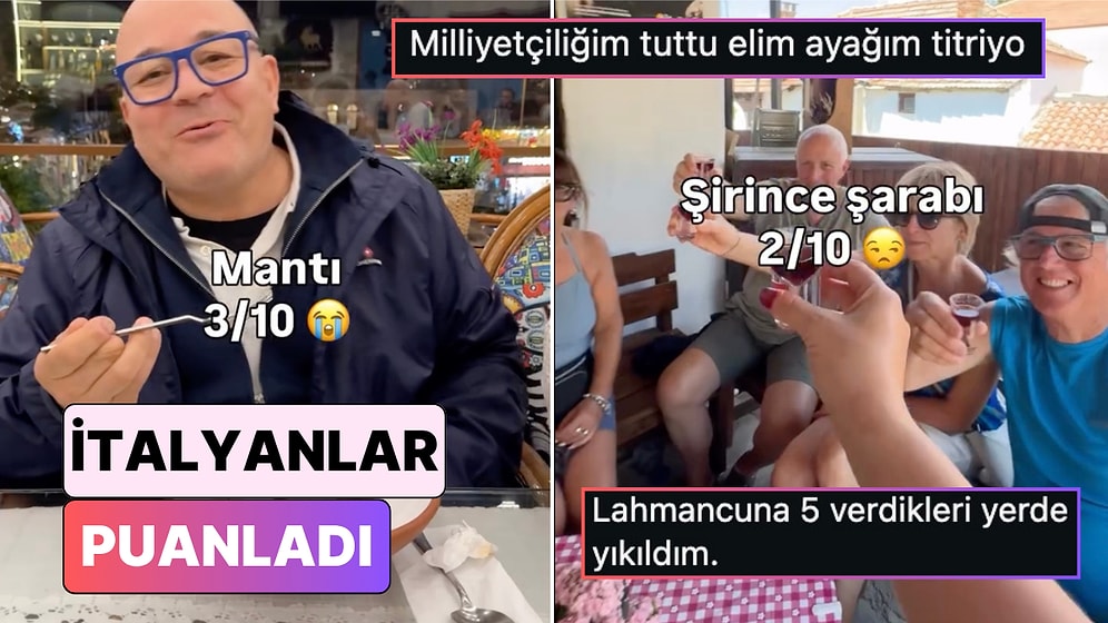 Mantıdan Pideye: İtalyan Turist Grubu Türkiye'deki Lezzet Turunda Türk Yemeklerini Puanladı