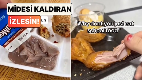 Midesi Kaldıran İzlesin! Amerikalı Öğrenciler Okul Menülerini Paylaştı