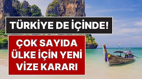 Tayland Seyahatinde Yeni Dönem: Türkiye Dahil Onlarca Ülkeye Vize Süresi Kısıtlaması Geldi