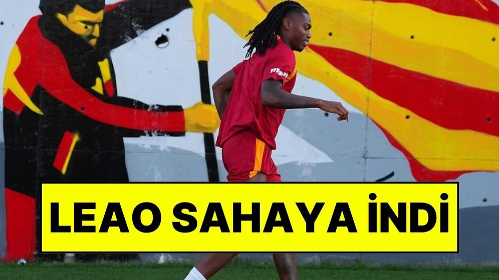 Rafael Leao Galatasaray'da İlk Antrenmanına Çıktı