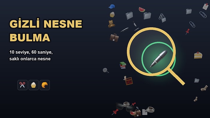 Gizli Nesne Bulma Oyunu: Dedektiflik Becerini Test Et!