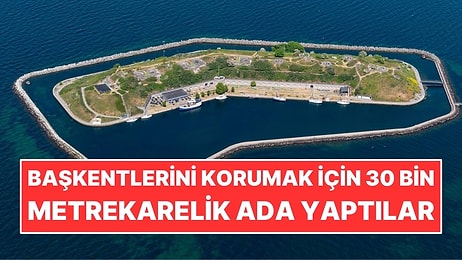 Başkentlerini Korumak İçin Denize 30 Bin Metrekarelik Ada Yaptılar: Şimdi Satılık