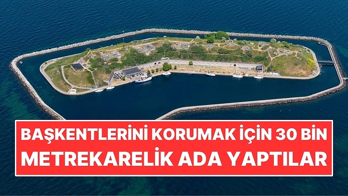 Başkentlerini Korumak İçin Denize 30 Bin Metrekarelik Ada Yaptılar: Şimdi Satılık