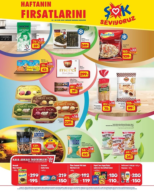 Danone Laktozsuz Süt 1 L 59,90 TL