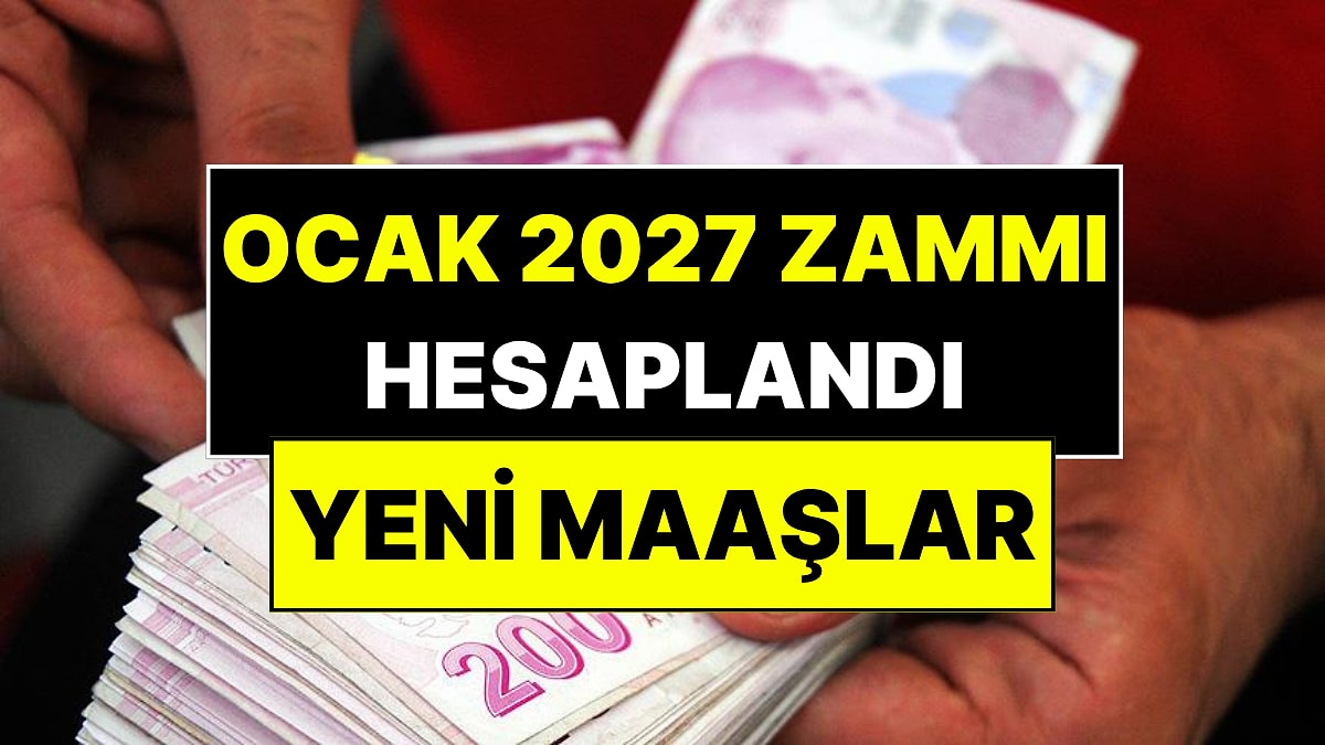 Emekli Maaş Hesabı Değişti: Ocak 2027 Zammında Yeni Rakamlar Kuruş Kuruş Hesaplandı