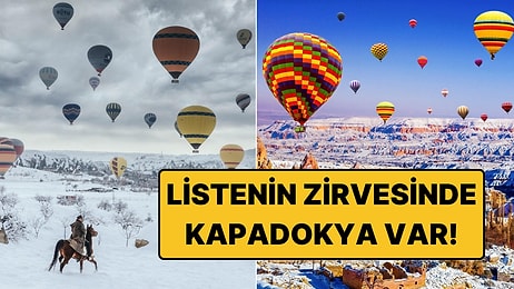 Lonely Planet Avrupa'nın Kışın Gidilecek En İyi 13 Yerini Açıkladı: Listenin Zirvesinde Kapadokya Var