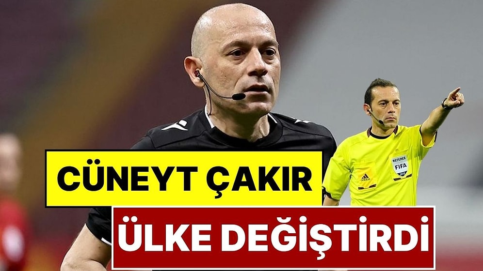 Eski Türk Hakem Cüneyt Çakır, Rusya Futbol Federasyonu ile Anlaştı