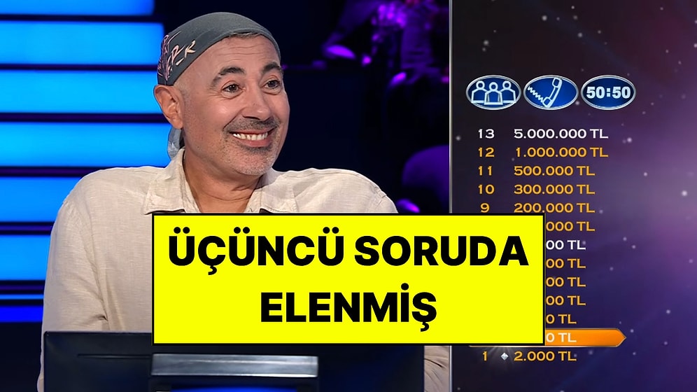 MasterChef Şadi’nin ‘Kim Milyoner Olmak İster?’ Yarışmasına Katıldığı Ortaya Çıktı