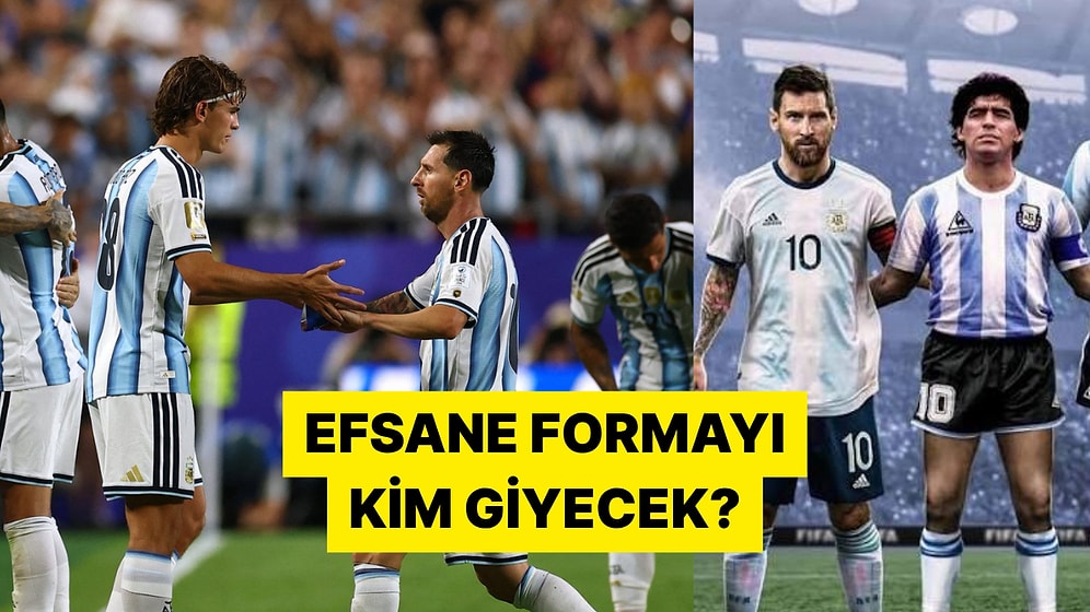 Arjantin Milli Takımı'nda Messi'den Sonra 10 Numarayı Giyecek Oyuncu Belli Oldu