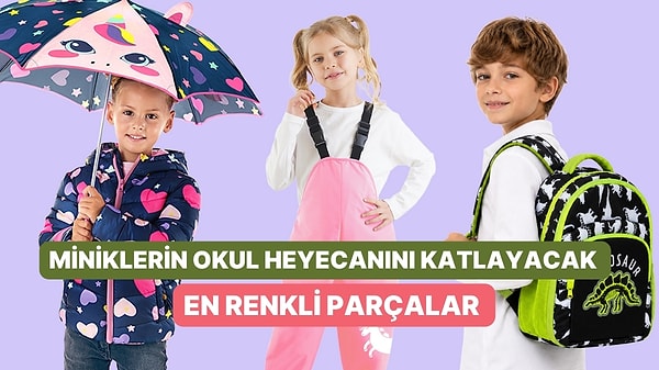 Miniklerin Okul Heyecanına Heyecan Katacak En Eğlenceli Okul Alışveriş Listesi!
