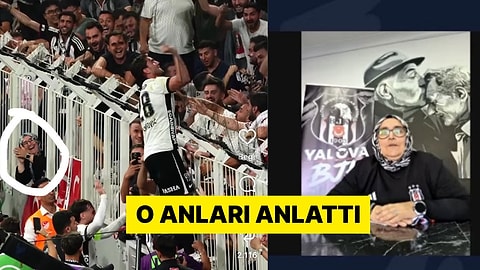 Vlahovic'in Gol Sevincine Katılarak Viral Olan "Beşiktaşlı Teyze"nin Kim Olduğu Ortaya Çıktı
