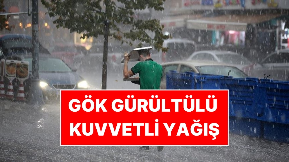 AKOM'dan İstanbul'a Kuvvetli Yağış Uyarısı: Cuma Gününe Dikkat