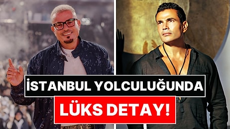 Türkiye'de İlk Kez Sahne Alacak Amr Diab İstanbul'a Özel Jetle Geliyor!