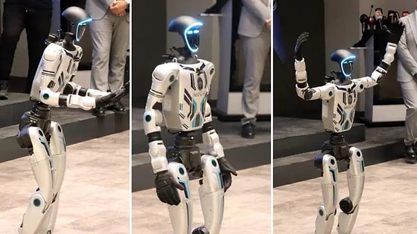 Kayseri'de Melikgazi Belediyesi tarafından alınan ve eğitilen MEGA adlı insansı robot, belediyenin farklı birimlerinde görev yapacak.