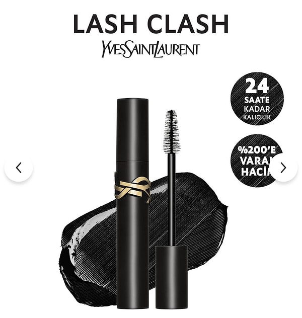 Yves Saint Laurent Lash Clash maskara sepette 3.150,00 TL yerine net 2.199,00 TL!