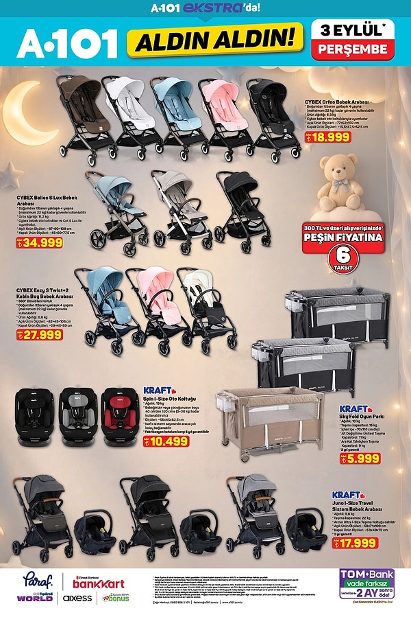 Cybex Bebek Arabası Modelleri