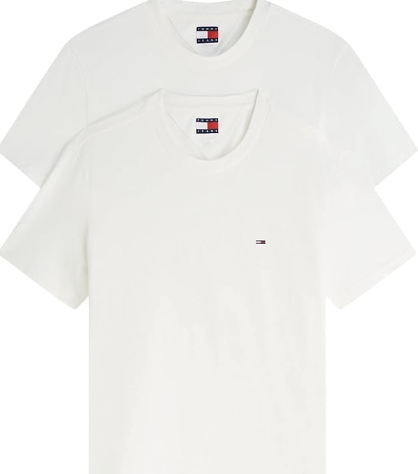 Tommy Jeans 2'li paket ekstra slim erkek tişört seti %46 indirimle 2.889 TL yerine 1.569,90 TL!
