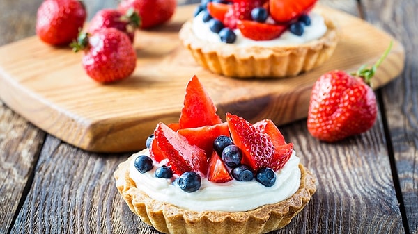 Cappuccino & Meyveli Tart