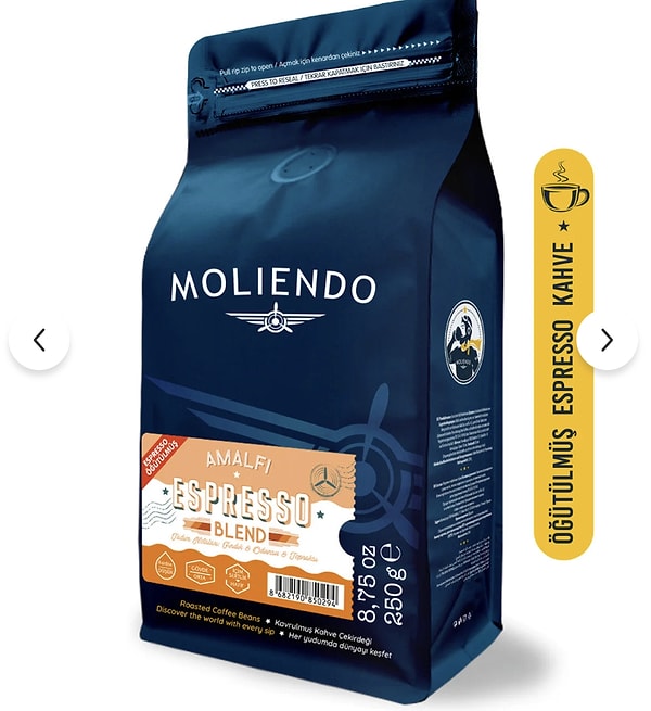 Moliendo kahvelerde sepette %45'e varan indirim!