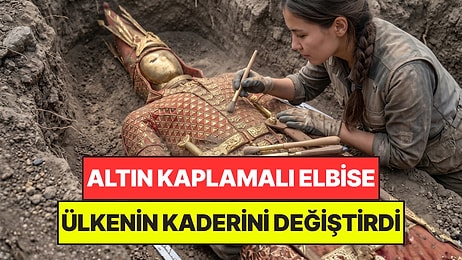 Mezarda Binlerce Parça Altınla Kaplı Elbise Buldular: Tarihin En Pahalı Kıyafeti Oldu