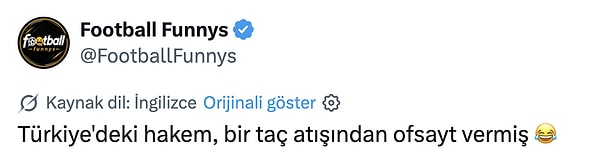 Sonra futbol mizah sayfaları bu skandal kararı eleştirdi.