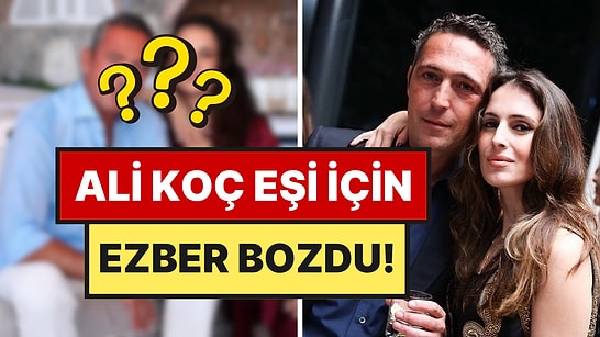 Ali Koç’tan Biricik Eşi Nevbahar Koç’un Girişimine Sürpriz Destek: Markası İçin Kamera Karşısına Geçti
