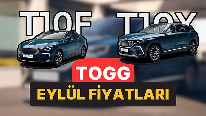 Eylül 2026 Togg Fiyat Listesi: Togg T10X ve T10F Güncel Fiyatlar 2026
