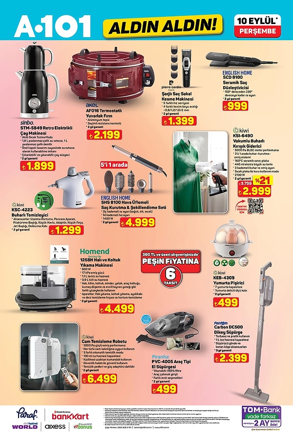 Sinbo STM-5849 Retro Elektrikli Çay Makinesi 1.899 TL