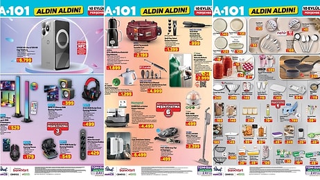 A101'e Cam Temizleme Robotu Geliyor! 10 Eylül 2026 A101 Aldın Aldın Kataloğu