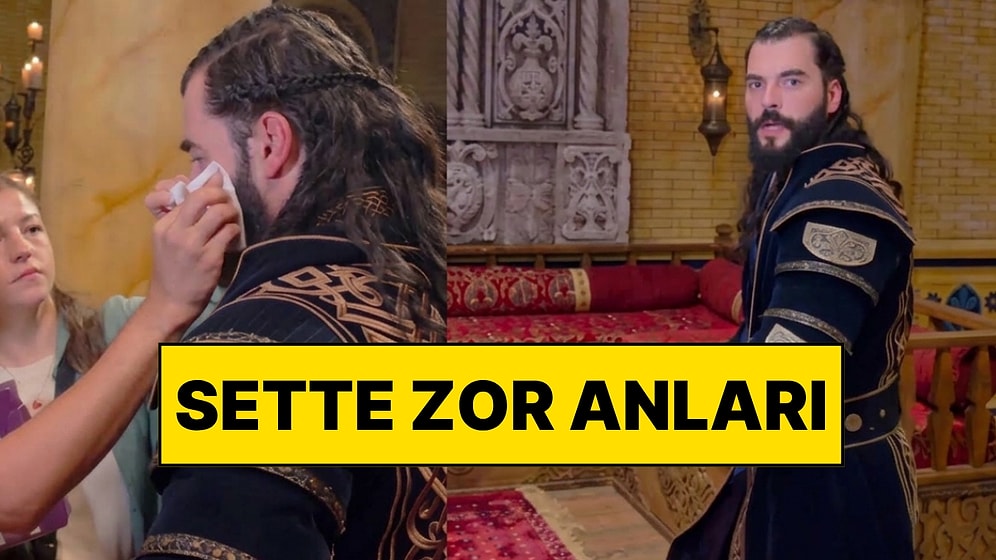 Aşk ve Taht Dizisinin Başrolü Akın Akınözü'nün Sette Zor Anları