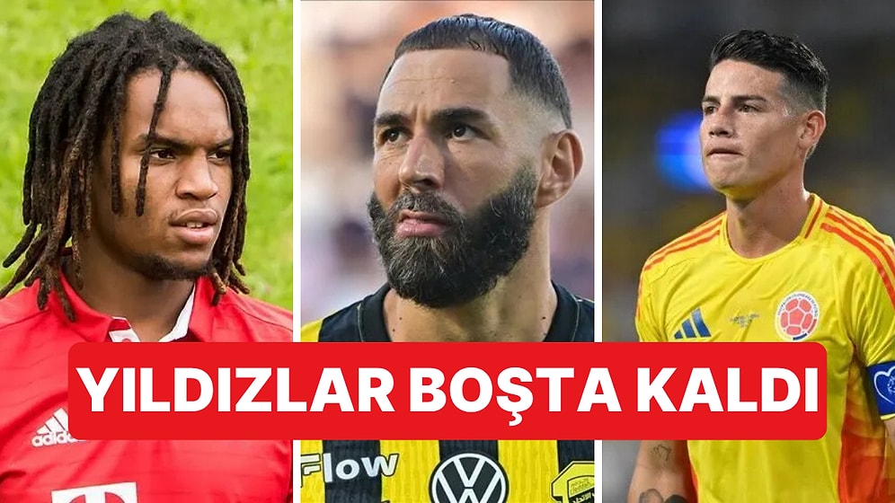 Avrupa'da Kapanan Transfer Sezonu Sonrasında Birçok Dünya Yıldızı Kulüpsüz Kaldı