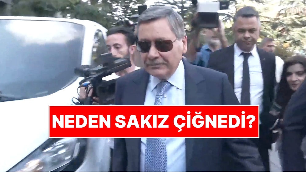 Melih Gökçek'in Ağzında Sakızla Adliye'ye Girmesinin Nedeni Belli Oldu