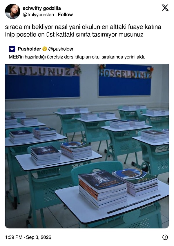 Kafalar karıştı.