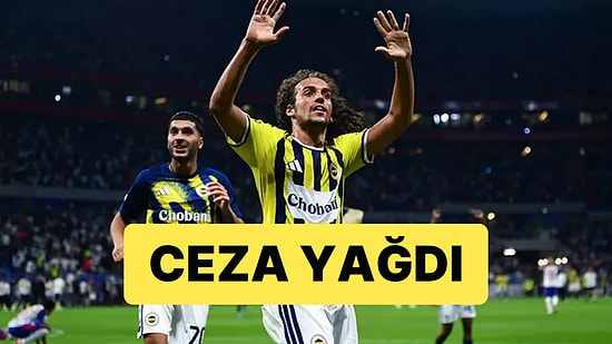 UEFA, Fenerbahçeli Yıldızlar Guendouzi ve Greenwood'a Lyon Maçında Yaşananlar Sebebiyle Ceza Verdi