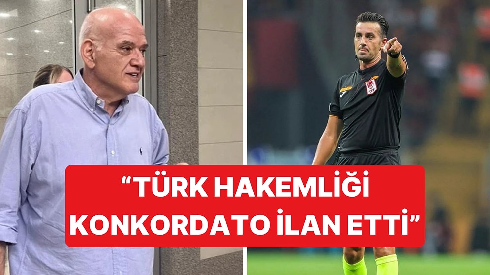 Ahmet Çakar, Başakşehir-Galatasaray Maçı Hakemi Kadir Sağlam Üzerinden Türk Hakemliğini Eleştirdi